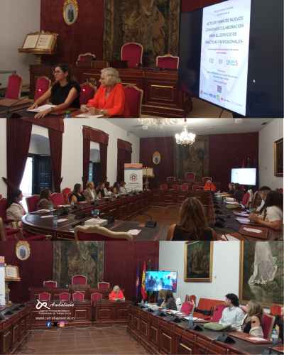 El Consejo Andaluz acompaña al Colegio de Córdoba en la ampliación de su Servicio de Prácticas Profesionales