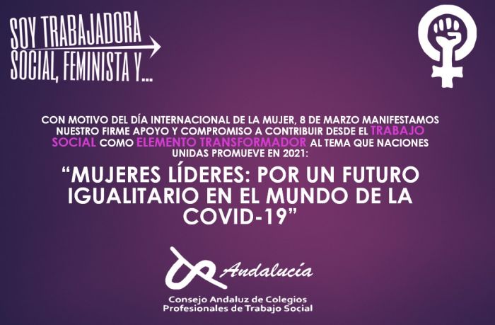 El Consejo Andaluz apoya al 8M, Día Internacional de la Mujer