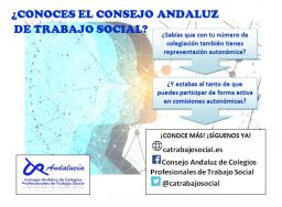 ¿Conoces el Consejo Andaluz de Trabajo Social?