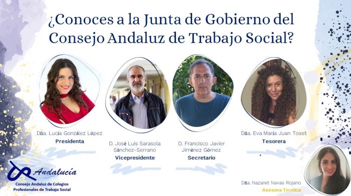 ¿Conoces a la Junta de Gobierno del Consejo Andaluz de Trabajo Social?