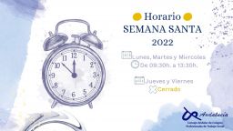 Horario de Semana Santa 2022