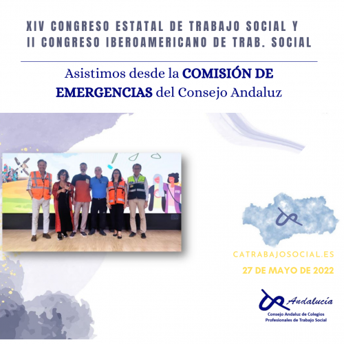 Comisión de Emergencias en el Congreso de Trabajo Social