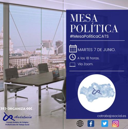 #MesaPolíticaCATS | Mesa Política organizada por el Consejo Andaluz 