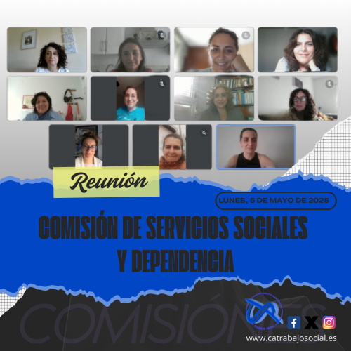 Reunión de la Comisión de Servicios Sociales y Dependencia del CATS