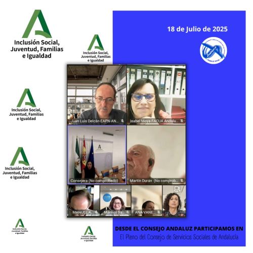 Participamos en el Pleno del Consejo de Servicios Sociales