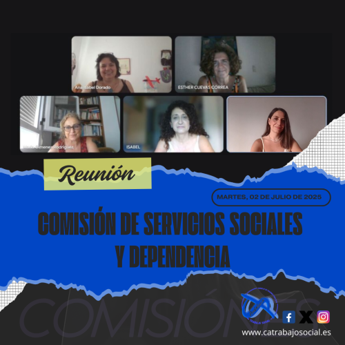 Reunión de la Comisión de Servicios Sociales y Dependencia del CATS